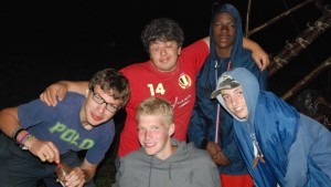 Bison, Palomino, Yack, Mustang et Abyssin tout souriant